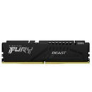 MEMORIA RAM KINGSTON DIMM DDR5 32GB 2X16GB 5200MT/S FURY BEAST BLACK EXPO CL36 288PIN 1.25V C/DISIPADOR DE CALOR P/PC/GAMER/ALTO RENDIMIENTO KF552C36BBEK2-32