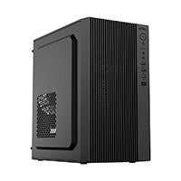 GABINETE ACTECK ZENITH GI656 / MINI TORRE / MINI ITX  MICRO ATX / FUENTE DE PODER 500 W / 1 VENTILADOR 120MM / METAL / 3 A??S DE GARANTIA / NEGRO / AC-939263