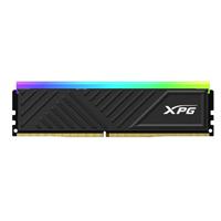 MEMORIA XPG SPECTRIX D35G UDIMM ddr4 8GB PC4-25600 3200MHZ CL16 288PIN 1.35V RGB CON DISIPADOR PC/GAMER COLOR NEGRO (AX4U32008G16A-SBKD35G)