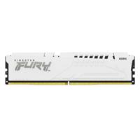MEMORIA RAM KINGSTON DIMM ddr5 16GB 6000MT/S FURY BEAST WHITE EXPO CL30 288PIN 1.4V C/DISIPADOR DE CALOR P/PC/GAMER/ALTO RENDIMIENTO KF560C30BWE-16