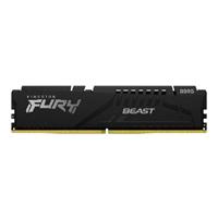 MEMORIA RAM KINGSTON DIMM ddr5 16GB 6000MT/S FURY BEAST BLACK EXPO CL36 288PIN 1.25V C/DISIPADOR DE CALOR P/PC/GAMER/ALTO RENDIMIENTO KF560C36BBE2-16