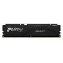 MEMORIA RAM KINGSTON DIMM DDR5 32GB 2X16GB 6000MT/S FURY BEAST BLACK EXPO CL36 288PIN 1.35V C/DISIPADOR DE CALOR P/PC/GAMER/ALTO RENDIMIENTO KIT 2 KF560C36BBE2K2-32