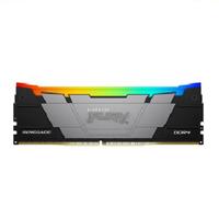 MEMORIA RAM KINGSTON DIMM ddr4 32GB 3200MT/S FURY RENEGADE BLACK XMP RGB CL16 288PIN 1.35V C/DISIPADOR DE CALOR P/PC/GAMER/ALTO RENDIMIENTO KF432C16RB2A/32