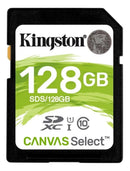 MEMORIA SD KINGSTON CLASE 10 128GB UHS-I SDS/128GB