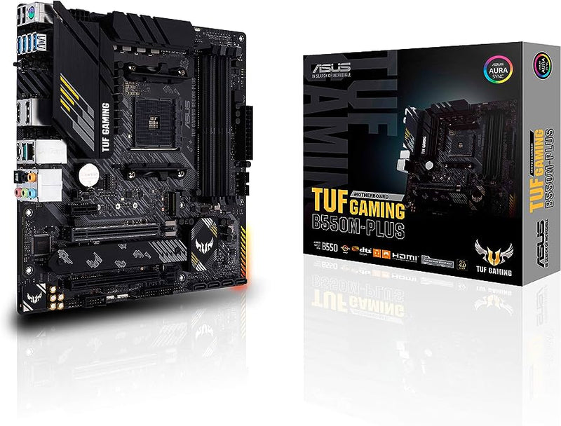 TARJETA MADRE ASUS ATX TUF GAMING B550M-PLUS ddr4 am4 HDMI