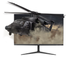 MONITOR 24.5 VORAGO GAME FACTOR MG300 75HZ ,5MS,1 DP,HDMI,NEGRO