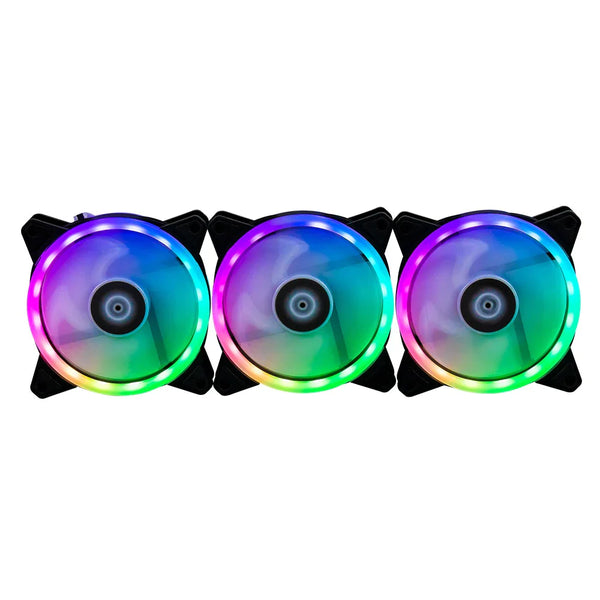 AC 1N KIT 3 VENTILADOR 120MM ARGB BALAM RUSH BR-931335 EOLOX AFX30