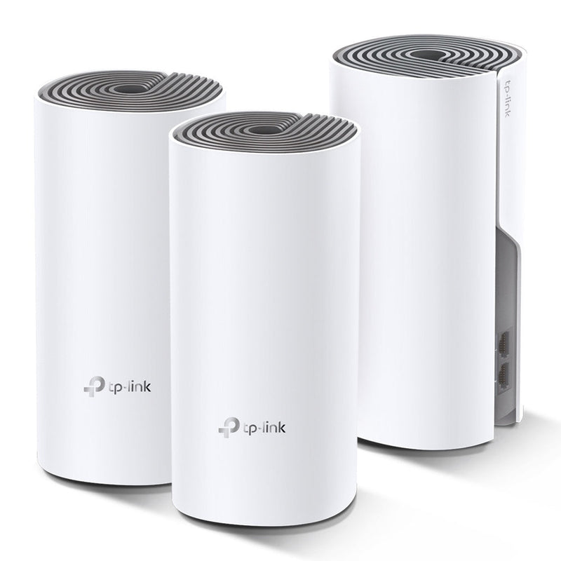 TP-LINK ACCESS POINT,ROUTER,SISTEMA WI-FI MESH DECO E4 BLANCO 3 UNIDADES