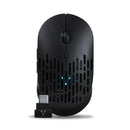VORAGO MOUSE MO-208 INALAMBRICO TIPO C BLUETOOTH HASTA 2400 DPI RECARGABLE NEGRO