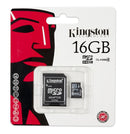 MEMORIA MICRO SD KINGSTON 016GB CLASE 4
