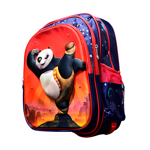 TECHZONE MOCHILA KUNG FU PANDA AMARILLO CON ROJO KF16BP07