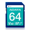 MEMORIA SD ADATA SDXC PREMIER UHS-I CLASS 10 64GB ASDX64GUI3V30S-R