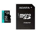 MEMORIA MICRO SD ADATA 256GB SDCX A2 HD C10 AUSDX256GUI3V30SA2-RA1