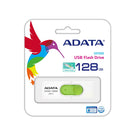 MEMORIA USB ADATA UV320 128GB BLANCO/VERDE 3.2 AUV320-128G-RWHGN