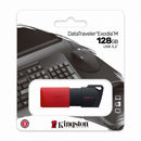 MEMORIA USB KINGSTON 128GB DTX M, NEGRA 3.2 GEN 1 DTXM/128GB