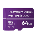 MEMORIA MICRO SD WESTERN DIGITAL PURPLE 64GB MICROSDHC CL10 WDD064G1P0C