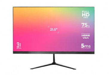 AC MONITOR ACTECK LED 21.5 CAPTIVE VIVID SP215  FULL HD 1080P 75HZ 5MS VGA HDMI 1.4  AC-933858