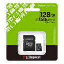 MEMORIA MICRO SD KINGSTON 128G UHS-I, U1/U3, CLASE 10/30, A1 CL10 SDCS3/128GB
