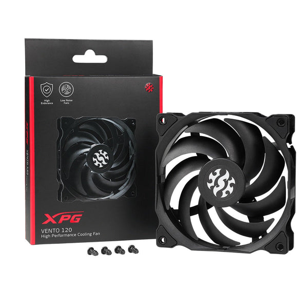 ADATA VENTILADOR XPG VENTO 120MM Negro VENTO120-BKCWW