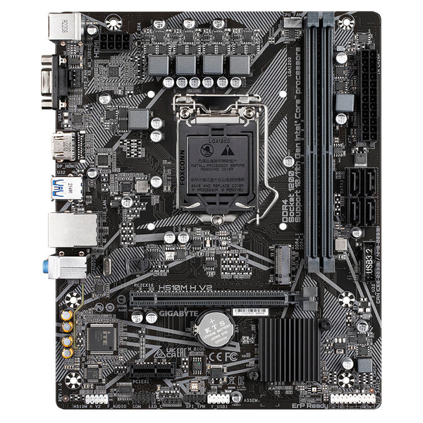 TARJETA MADRE GIGABYTE MICRO-ATX H510M H V2, S-1200, INTEL H470 EXPRESS, HDMI, 64GB DDR4 PARA INTEL