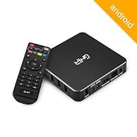 SMART TV BOX GHA/QUAD CORE/1GB/8GB/LAN/WIFI/HDMI/AV/CR/SPDIF/ANDROID/NEGRO