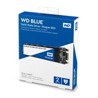 UNIDAD DE ESTADO SOLIDO SSD INTERNO WD BLUE 2TB M.2 2280 SATA3 6GB/S LECT.540MBS ESCRIT.500MBS PC LAPTOP MINI PC 3DNAND (WDS200T2B0B)