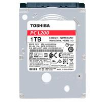 DD INTERNO 1 TB TOSHIBA L200 2.5 PORTATIL SATA 3 6GB S 128 MB CACHE 5400 RPM 7MM