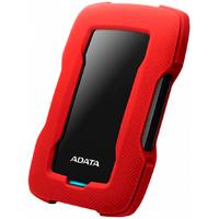 DISCO DURO EXTERNO ADATA HD330 1TB PORTATIL 2.5 USB 3.2 ROJO WINDOWS MAC LINUX CONTRAGOLPES SLIM (AHD330-1TU31-CRD)