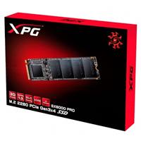 UNIDAD DE ESTADO SOLIDO SSD INTERNO 1TB ADATA XPG ASX6000 PRO M.2 2280 NVME PCIE GEN 3X4 LECT. 2100 ESCRIT. 1500 MBS PC LAPTOP MINIPC 3DNAND GAMER ( ASX6000PNP-1TT-C)