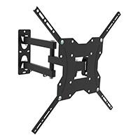 SOPORTE GHIA ARTICULADO PARA PANTALLA LED/LCD / 23-55 PUlgaDAS / 30KG MAX / INCLINA LA PANTALLA HACIA ARRIBA 5 Y 10 HACIA ABAJO / DOS NIVELES DE AJUSTE DE PANTALLA DE 90 HACIA LA DERECHA O IZQUIERDA