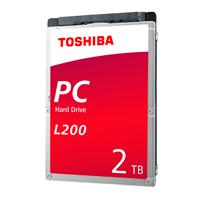 DD INTERNO 2 TB TOSHIBA L200 2.5 PORTATIL SATA 3 6GB S 128MB CACHE  5400 RPM 9.5MM