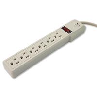 SUPRESOR DE PICOS 550J  6 CONTACTOS  RESET SWITCH  CABLE DE 45 CM CALIBRE 16AWG  2 PUERTOS USB 1A