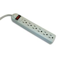 SUPRESOR DE PICOS 90J  6 CONTACTOS  RESET SWITCH  CABLE DE 45 CM CALIBRE 16 AWG