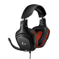 AUDIFONOS CON MICROFONO TIPO DIADEMA LOGITECH G332 COLOR NEGRO ALAMBRICOS PARA GAMING CON CONECTOR 3.5