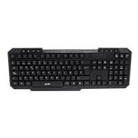 TECLADO GHIA ALAMBRICO USB MULTIMEDIA COLOR NEGRO /104 TECLAS