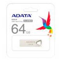 MEMORIA ADATA 64GB USB 2.0 UV210 METALICA (AUV210-64G-RGD)