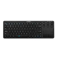TECLADO ACTECK MK410 / INALAMBRICO / RECEPTOR USB / MULTIMEDIA / TKL CON TOUCHPAD / ESPA?OL / 84TECLAS / NEGRO  / AC-923217