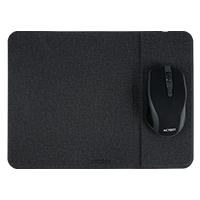 KIT ACTECK CREATOR AX90 / MOUSE INALAMBRICO Y MOUSEPAD CARGA INALAMBRICA / 1600 DPI / RECEPTOR USB / TECNOLOGIA QI / NEGRO / AC-923132