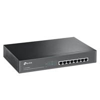 SWITCH | TP-LINK | TL-SG1008MP | 8 PUERTOS RJ45 GIGABIT 10/100/1000 | NO ADMINISTRABLE | PARA ESCRITORIO O RACK 13 PUlgaDAS