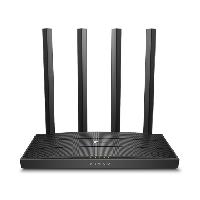 ROUTER |TP-LINK | ARCHER C6 | INALAMBRICO | AC1200 BANDA DUAL | 4PUERTOS LAN GIGABIT |CARACTERISTICAS VARIAN SEGUN VERSION | IMAGEN ILUSTRATIVA