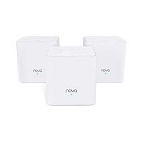 ROUTER TENDA MW3(3-PACK) MALLA MW3 TRUE MESH  WIFI EXTENSOR DE RED COBERTURA DE HASTA 300 M2 DUAL BAND 2 ANTENAS DE 3DBI MU-MIMO  BEAMFORMING PAQUETE DE 3 PIEZAS PUERTOS FAST ETHERNET