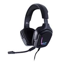 AUDIFONOS GAMER OCELOT TIPO DIADEMA/OVER-EAR/USB/3.5MM/COLOR NEGRO/ALAMBRICOS/ILUMINACION TIPO RGB/CONTROL DE AUDIO/MICROFONO CON CANCELACION DE RUIDO/AJUSTABLES/MULTIPLATAFORMA