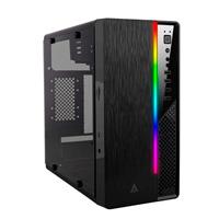 GABINETE ACTECK ULTRON X / MICRO TORRE / MICRO ATX  MINI ITX / FUENTE 500W / ILUMINACION RGB / PANEL ACRILICO  METAL / NEGRO / AC-929547