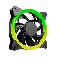 VENTILADOR OCELOT PARA GABINETES/120MM/CONEXION 6 PINES/ILUMINACION RGB/NO INCLUYE HUB/COMPATIBLE CON KIT OCELOT OGPF01