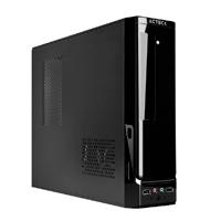 GABINETE ACTECK ATOM / MICRO TORRE SLIM / MICRO ATX  MINI ITX / FUENTE SFX 450W / METAL / NEGRO / AC-929042