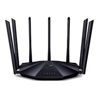 ROUTER TENDA AC23  VPN AC2100 802.11 AC/B/G/N DUAL-BAND 7 ANTENAS EXTERNAS MU-MIMO  BEAMFORMING IPV6 IPTV 4 PUERTOS GIGABIT UNIFICA SEÑALES 2.4 GHZ Y 5 GHZ  (1 WAN/ 3 LAN)