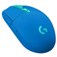 MOUSE GAMING LOGITECH G305 LIGHTSPEED BLUE OPTICO INALAMBRICO USB 1MS CON SENSOR HERO 12000DPI 6 BOTONES