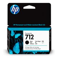 CARTUCHO DE TINTA HP DESIGNJET 712 NEGRO  38 ML  (3ED70A)
