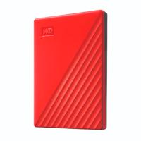 DISCO DURO EXTERNO WD MY PASSPORT 1TB 2.5 PORTATIL USB3.0 ROJO WINDOWS BACKUP ENCRIPTACION (WDBYVG0010BRD-WESN)