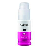 BOTELLA DE TINTA CANON GI-10M MAGENTA TINTA CONTINUA RENDIMIENTO 7700 PAGINAS COMPATIBLE: G6010 G5010 GM2010